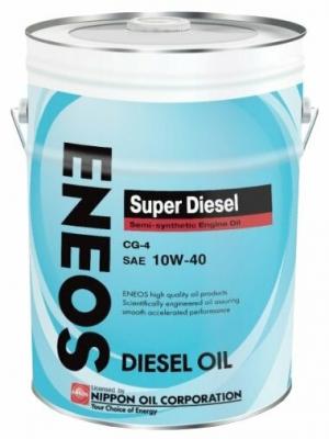 Моторное масло ENEOS Super Diesel CG-4 10W-40 20 л