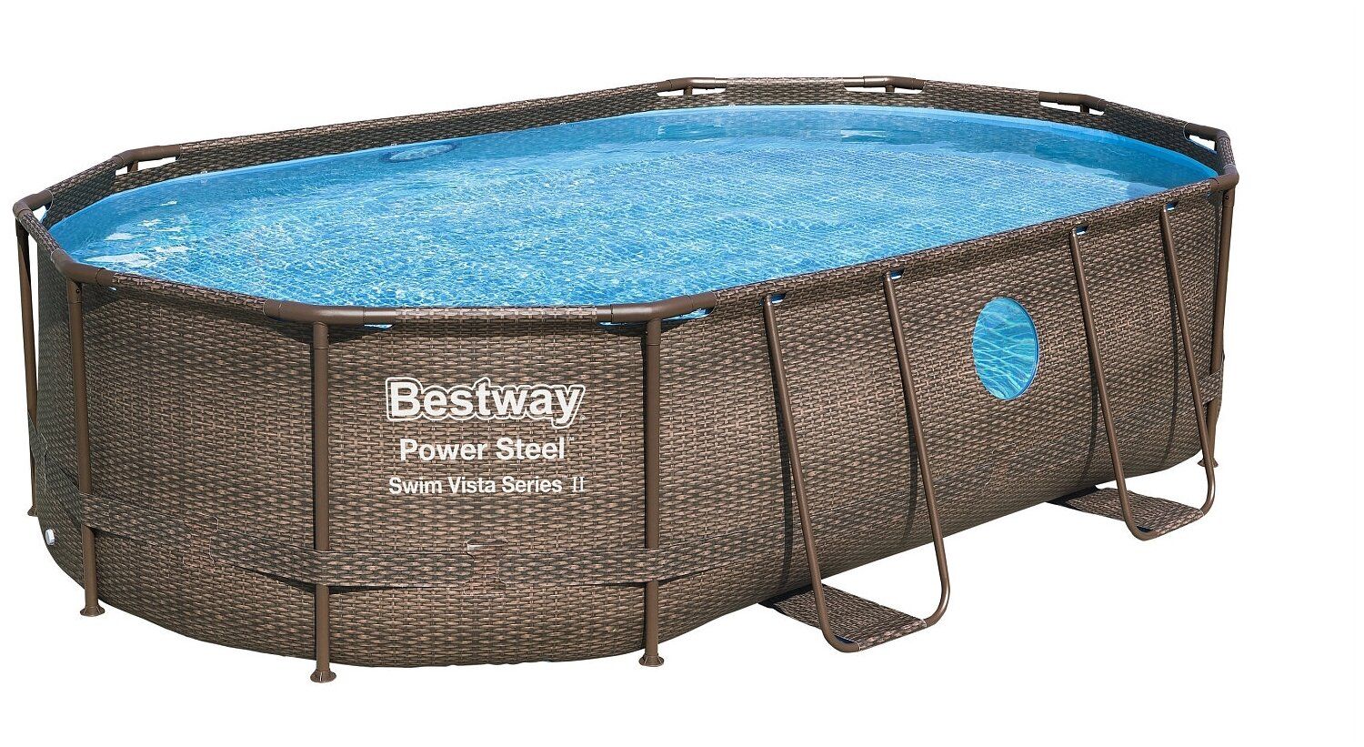 Бассейн bestway power steel swim vista. Бассейн Бествей ротанг 427. Бассейн Bestway 56714. Бассейн Bestway Power Steel. Каркасный бассейн 56714.