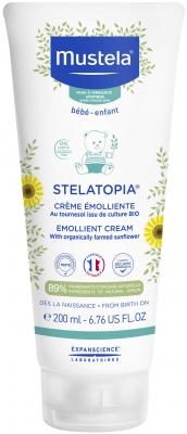 Mustela Смягчающий крем-эмолент STELATOPIA, 200 мл