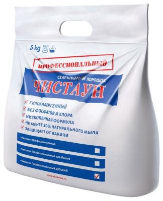 Стиральный порошок Чистаун Профессиональный детский 5 кг пластиковый пакет