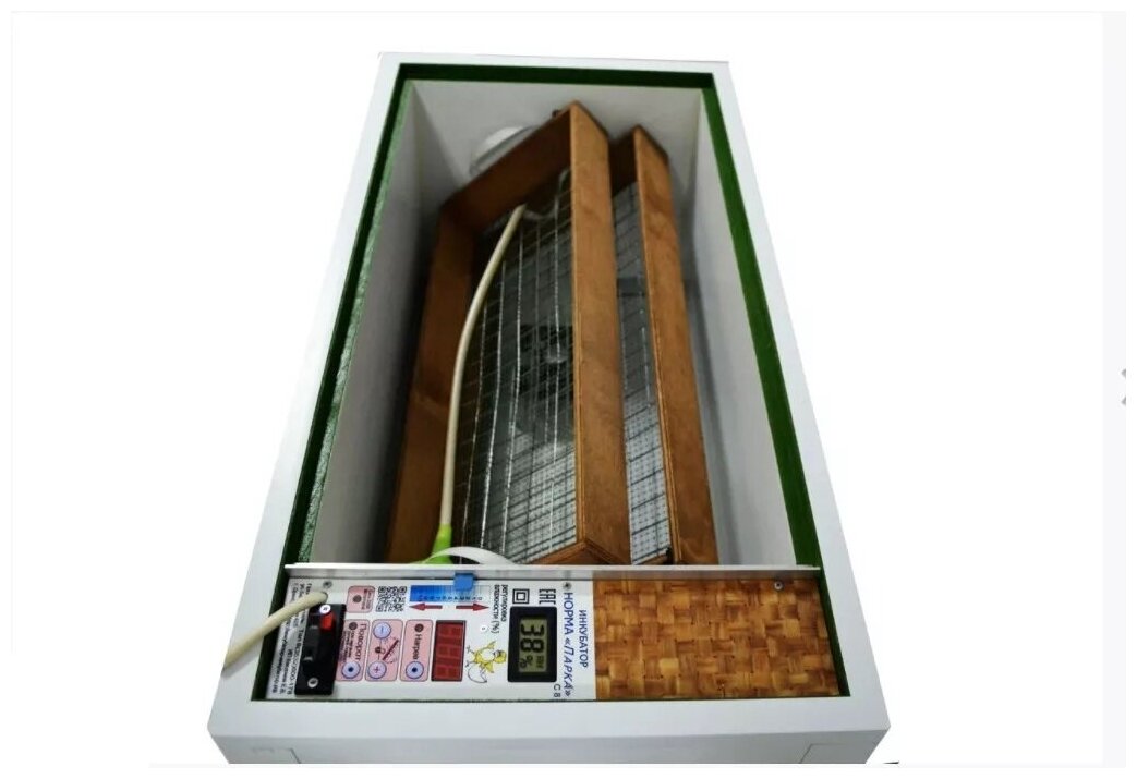 Инкубатор Норма Парка 120 Цифровой 120 яиц, 220/12В, автомат. поворот, гигрометр