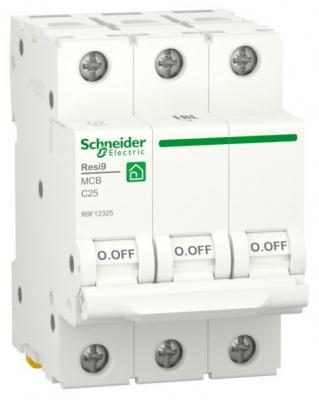 Выключатель автоматический (АВ) RESI9 С 25А 3P 6000A R9F12325 Schneider Electric