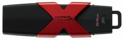 Флешка HyperX Savage 64GB черный/красный