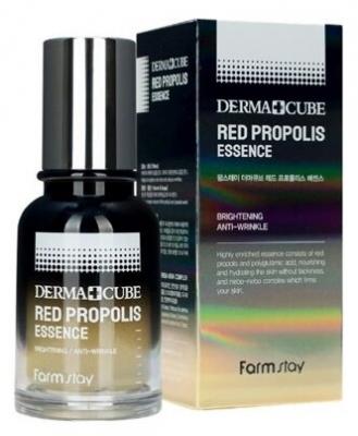 Farmstay Derma Cube Red Propolis Essence, 70 мл