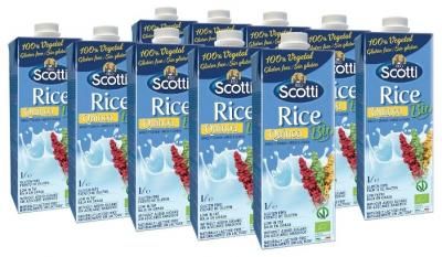 Рисовый напиток Riso Scotti Rice с киноа 1%, 1 л, 10 шт.