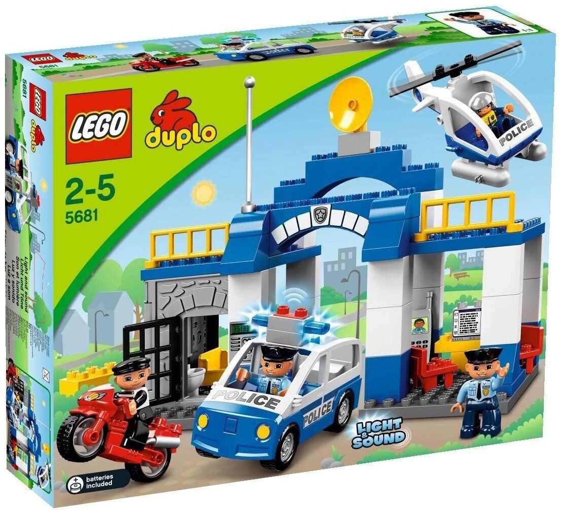 Конструктор LEGO DUPLO 5681 Полицейский участок купить в Москве, СПб,  Новосибирске по низкой цене