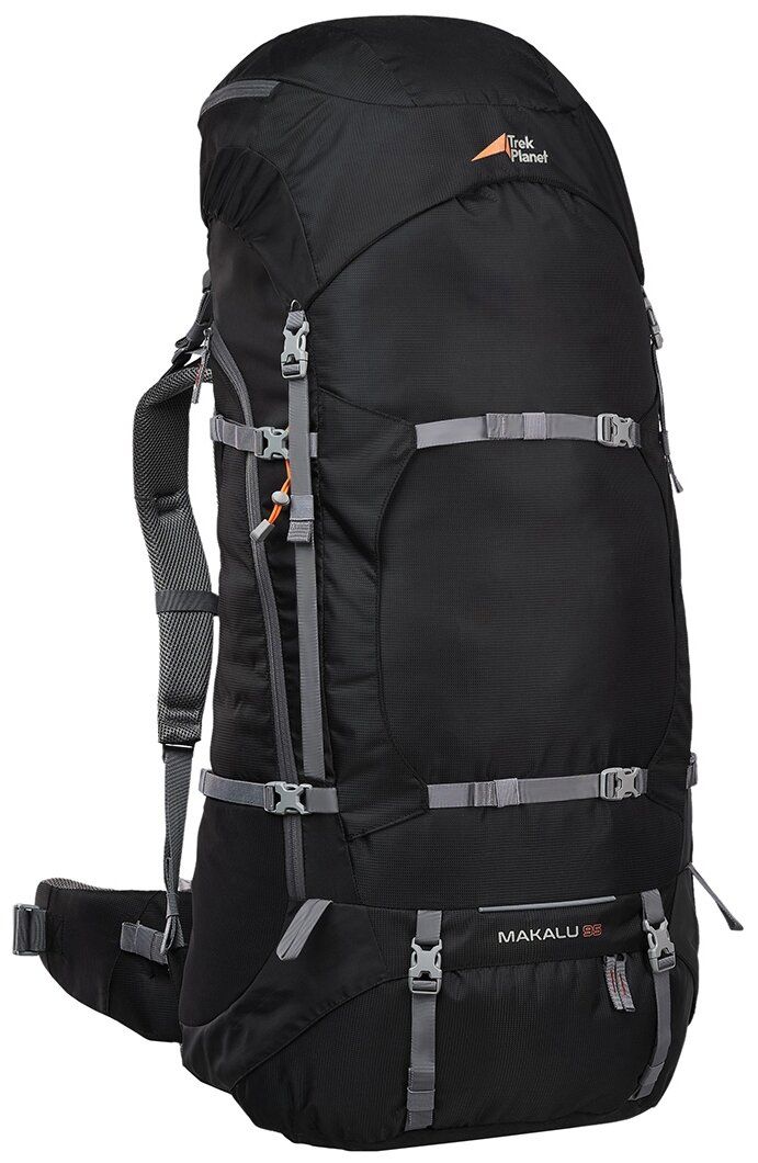 Экспедиционный рюкзак TREK PLANET Makalu 95 черный, черный Экспедиционный рюкзак TREK PLANET Makalu 95 черный, черный