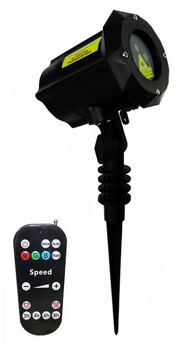 Новогодняя уличная лазерная подсветка SkyDisco Garden RB 50 Triplex Новогодняя уличная лазерная подсветка SkyDisco Garden RB 50 Triplex