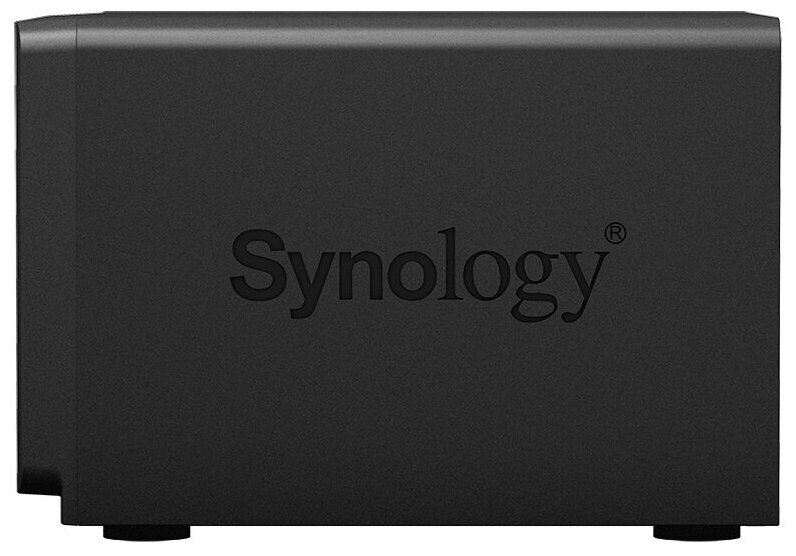 Сетевое хранилище Synology DS620slim черный