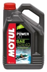 Полусинтетическое моторное масло Motul PowerJet 4T 10W40 4 л