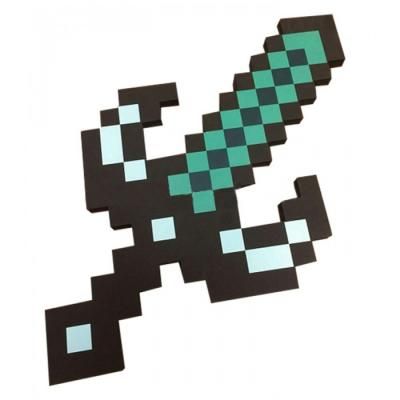Minecraft Меч 8 Бит пиксельный 60 см