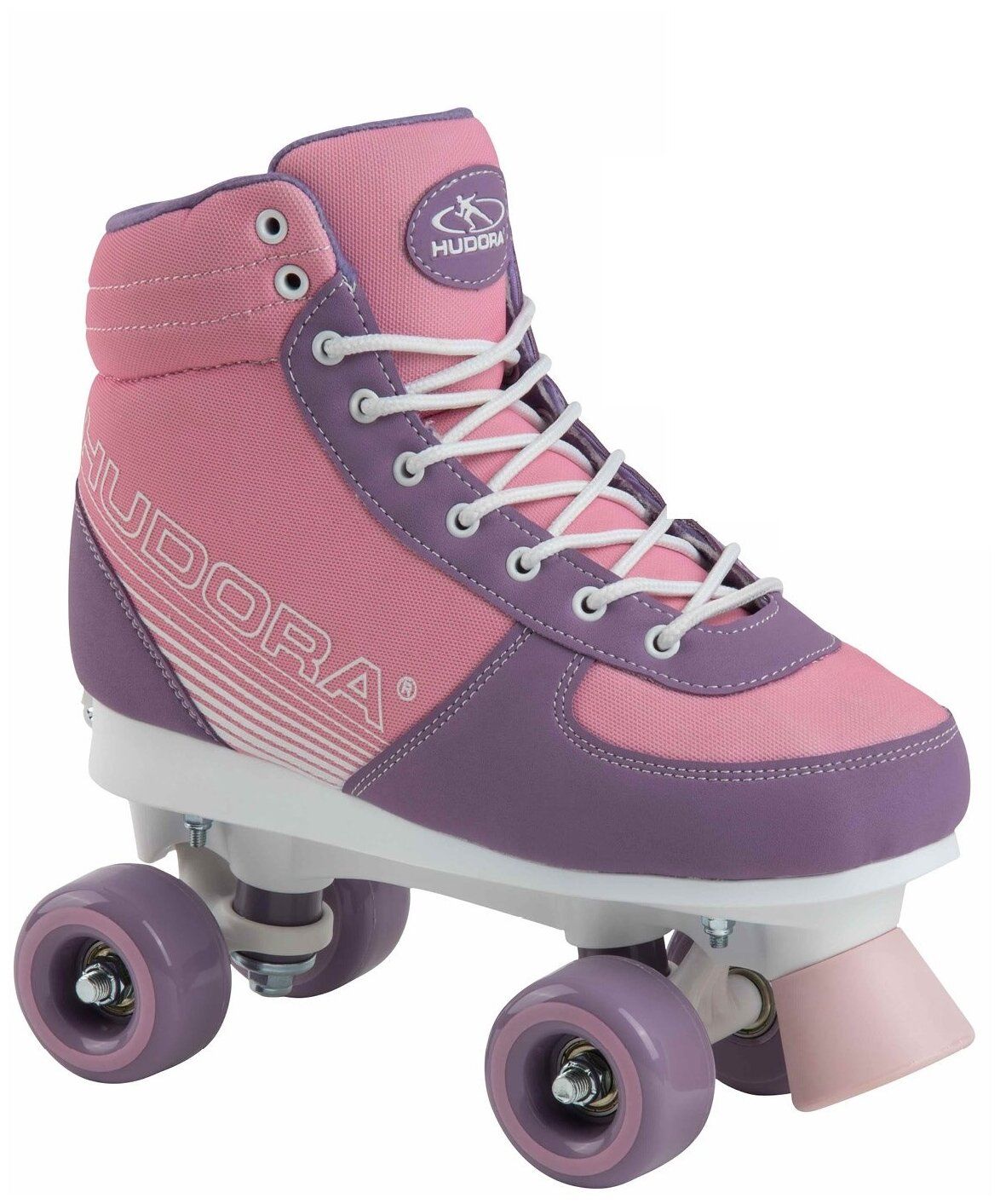 Ролики-квады HUDORA Advanced pink blush, размер 31-34