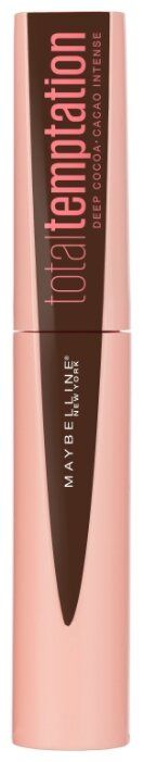 Maybelline New York Тушь для ресниц Total Temptation Deep Cocoa, 02 коричневый Maybelline New York Тушь для ресниц Total Temptation Deep Cocoa, 02 коричневый