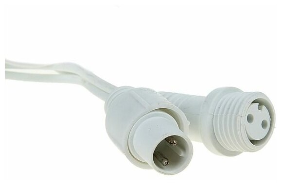 Luazon Lighting Гирлянда "Занавес" 2 х 3 м , IP65, УМС, белая нить каучук, 760 LED, свечение зелёное, фиксинг, 220 В Luazon Lighting Гирлянда "Занавес" 2 х 3 м , IP65, УМС, белая нить каучук, 760 LED, свечение зелёное, фиксинг, 220 В