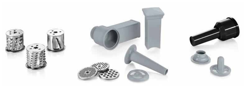 Мясорубка Bosch MFW 68640, черный/серебристый