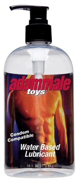Гель-смазка Adam Male Condom Compatible Water Based Lubricant 473 мл флакон Гель-смазка Adam Male Condom Compatible Water Based Lubricant 473 мл флакон