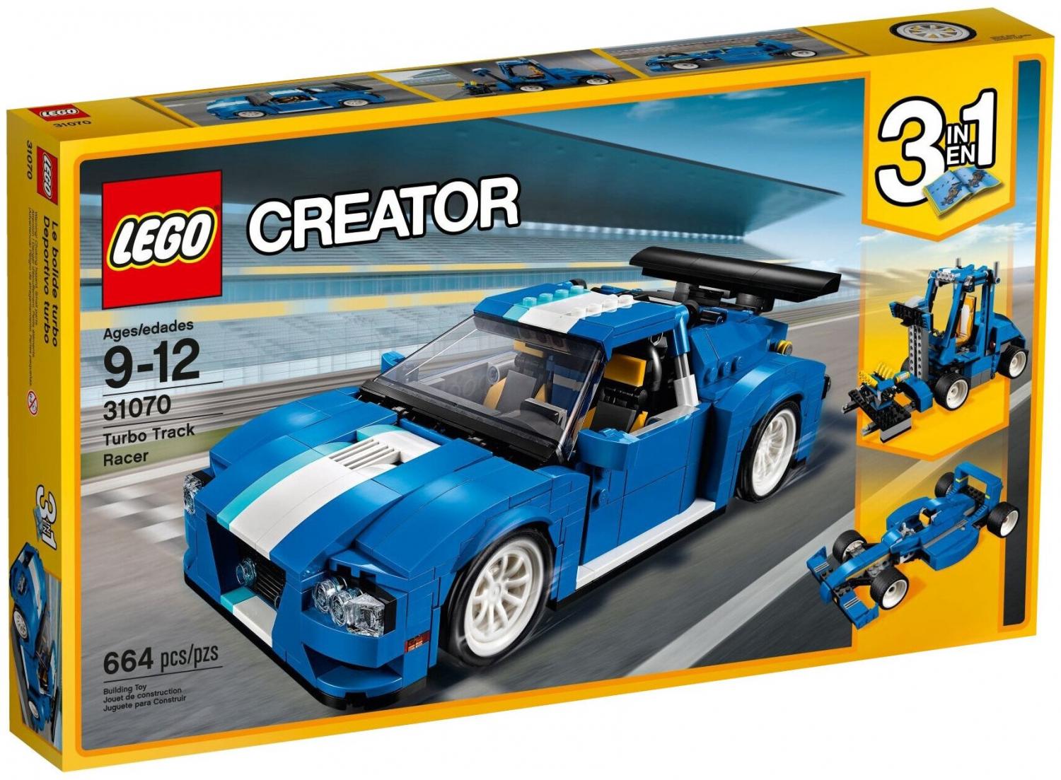 Конструктор LEGO Креатор (Lego Creator) 31070 Гоночный автомобиль купить в  Москве, СПб, Новосибирске по низкой цене