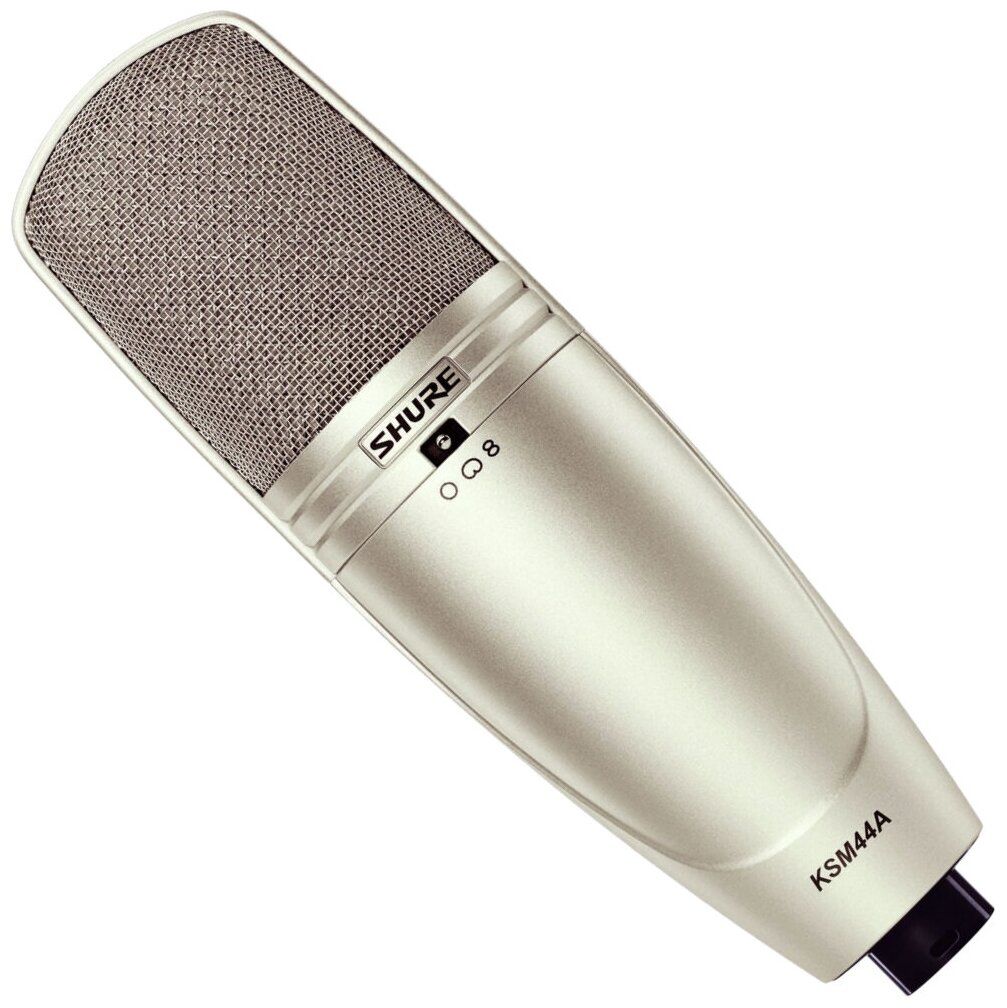 Микрофон Shure KSM44A, шампань купить в Москве, СПб, Новосибирске по низкой  цене