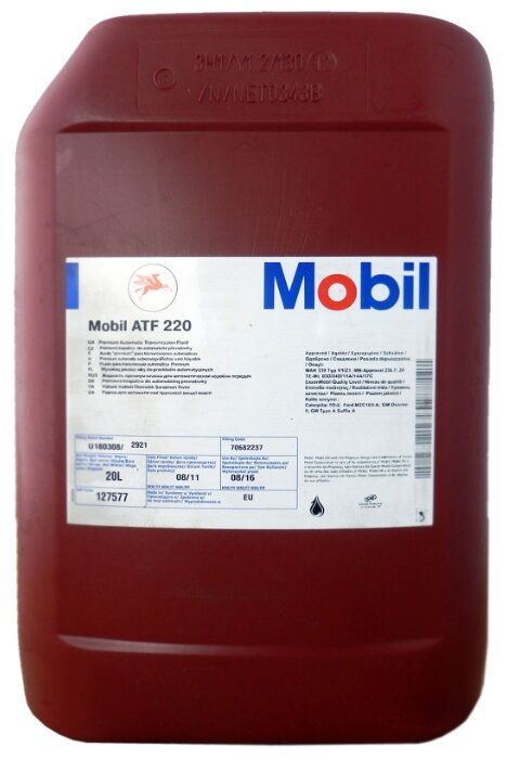 Трансмиссионное масло MOBIL ATF 220 20 л Трансмиссионное масло MOBIL ATF 220 20 л