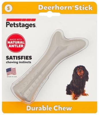Косточка для собак Petstages Deerhorn (668STEX) серый