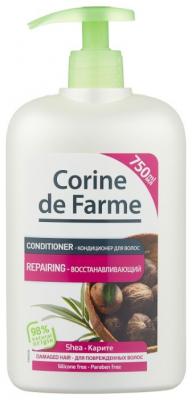 CORINE de FARME Conditioner Reparing Shea бальзам-ополаскиватель оздоравливающий с Маслом Карите для сухих и поврежденных волос, 750 мл