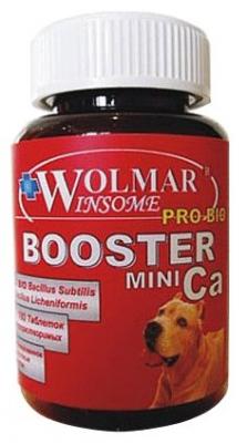 Добавка в корм Wolmar Winsome Pro Bio Booster Ca Mini для мелких пород собак 180 таб.