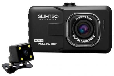 Видеорегистратор Slimtec Dual F2, 2 камеры, черный