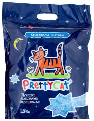 Впитывающий наполнитель PrettyCat Кристаллы чистоты 1.9 кг
