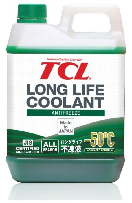 Антифриз TCL LLC GREEN -50 2 л Антифриз TCL LLC GREEN -50 2 л