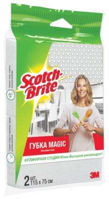 Набор губок для удаления пятен Scotch-Brite "Magic" 2 шт.