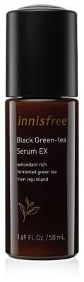 Innisfree Black Green-Tea Serum EX Регенерирующая антиоксидантная сыворотка для лица с экстрактом черного и зеленого чая, 50 мл