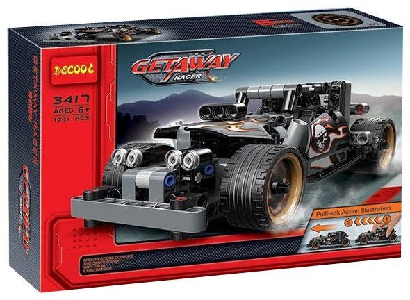 Конструктор jisi bricks decool technic 3417 гоночный автомобиль для побега. Смотреть фото Конструктор jisi bricks decool technic 3417 гоночный автомобиль для побега. Смотреть картинку Конструктор jisi bricks decool technic 3417 гоночный автомобиль для побега. Картинка про Конструктор jisi bricks decool technic 3417 гоночный автомобиль для побега. Фото Конструктор jisi bricks decool technic 3417 гоночный автомобиль для побега