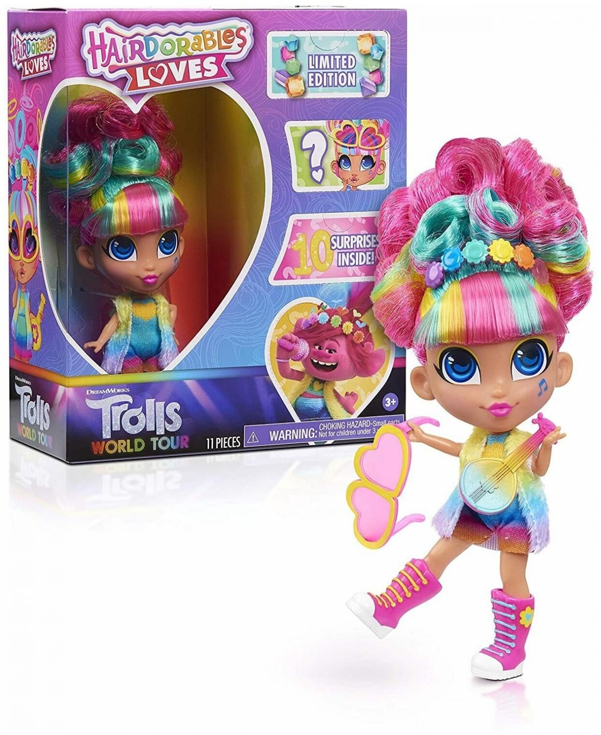 Кукла Тролли Loves Trolls World Tour купить в Москве, СПб, Новосибирске по  низкой цене