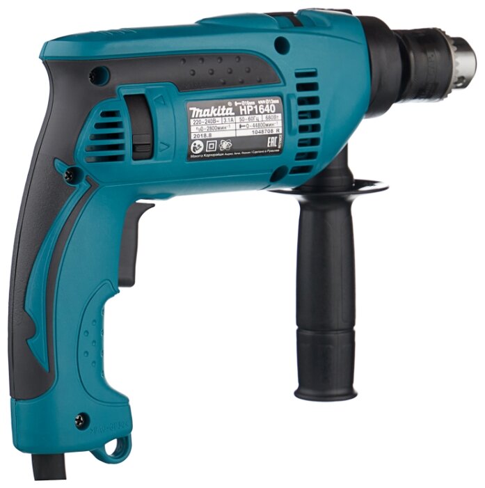 Дрель ударная Makita HP1640 680 Вт Дрель ударная Makita HP1640 680 Вт в Москве, СПб, Новосибирске