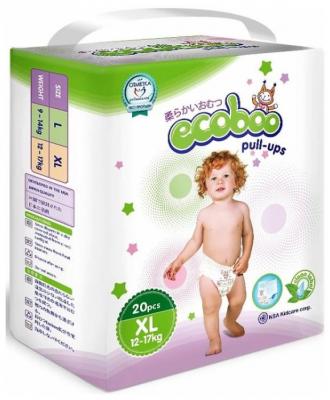 ECOBOO трусики XL (12-17 кг) 20 шт.