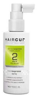 Brelil Professional HairCur Intensive Treatment Спрей-сыворотка для ускорения роста волос, 100 мл