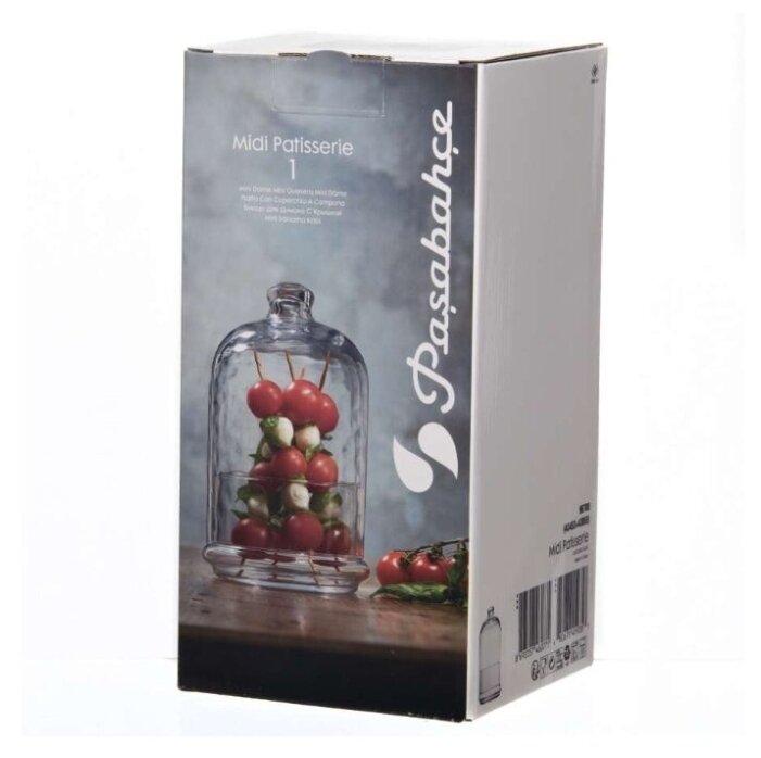 Pasabahce Блюдо с крышкой Patisserie midi, 12 см бесцветный Pasabahce Блюдо с крышкой Patisserie midi, 12 см бесцветный