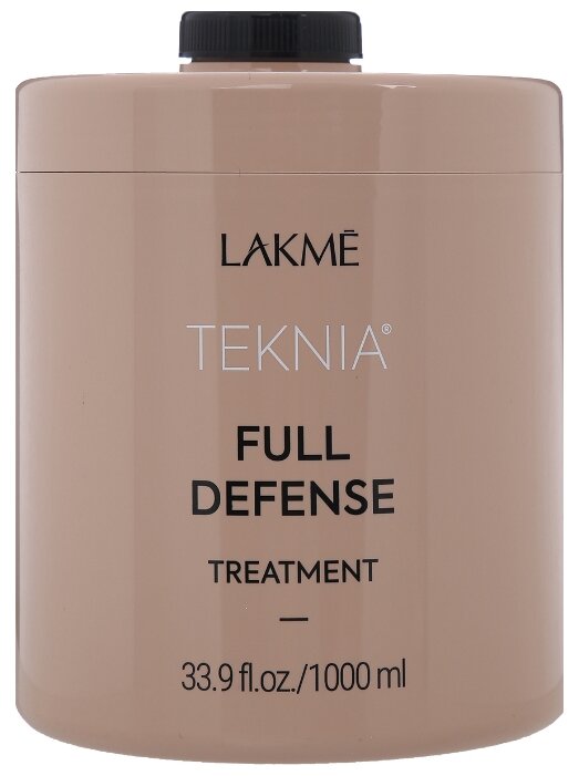 Lakme Teknia Full Defense Treatment Маска для комплексной защиты волос, 1000 мл