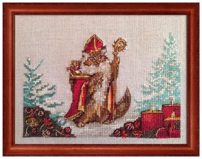 Набор для вышивания Chat Nicolas (Кот Николай) NIMUE 144-P012 KA