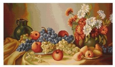 Набор для вышивания «Натюрморт с кувшином», 32x22 см, Luca-S