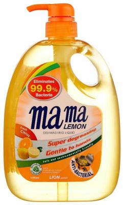 Mama Lemon Жидкость для мытья посуды Fresh citrus 1 л с дозатором