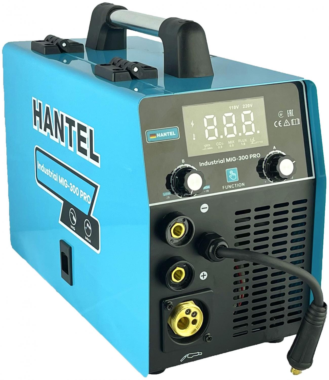 Сварочный полуавтомат инверторный HANTEL industria lmig 300 pro