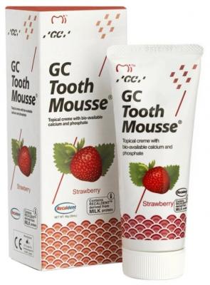 Зубной гель GC Corporation Tooth mousse, клубника, 35 мл