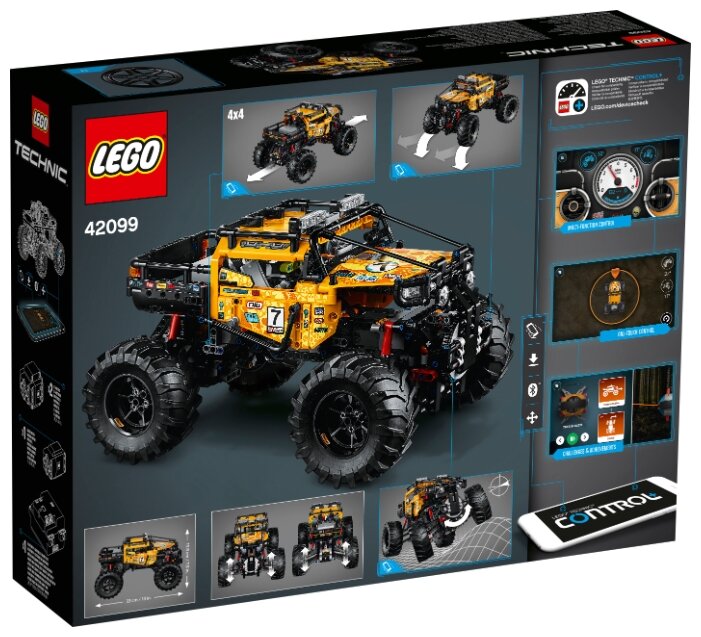 Электромеханический конструктор LEGO Technic 42099 Экстремальный внедорожник Электромеханический конструктор LEGO Technic 42099 Экстремальный внедорожник