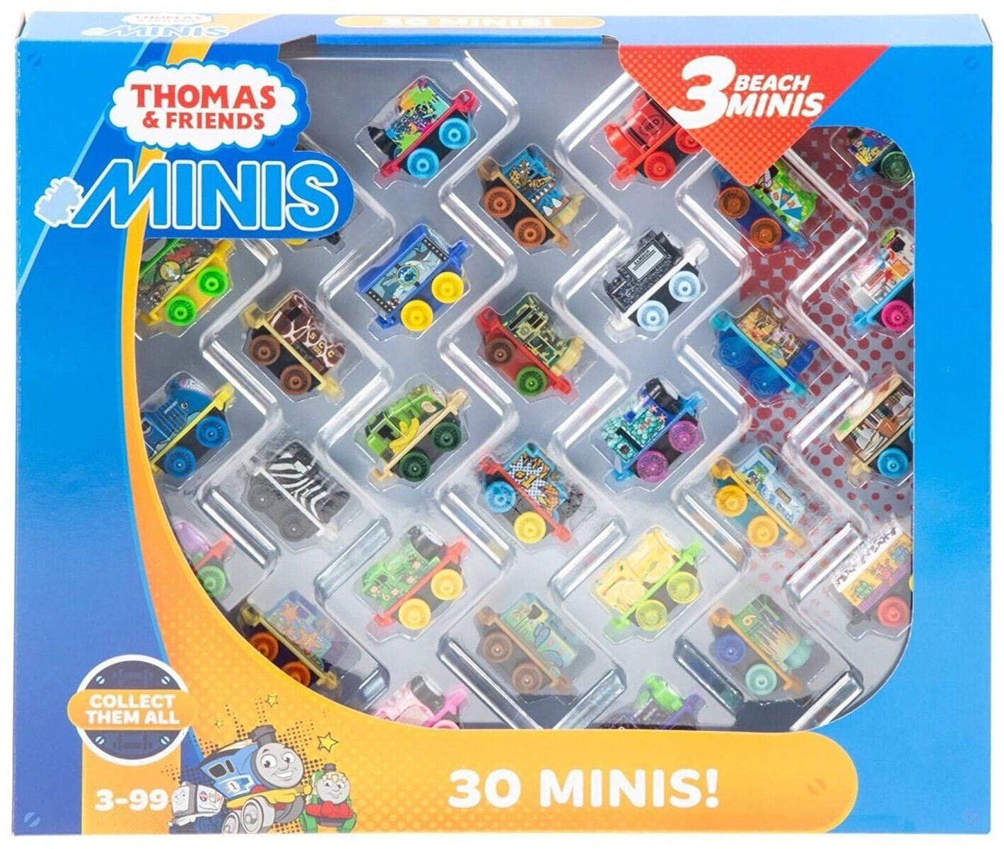 Thomas & Friends MINIS Fisher-Price Томас и его друзья 30 паровозики  мини купить в Москве, СПб, Новосибирске по низкой цене