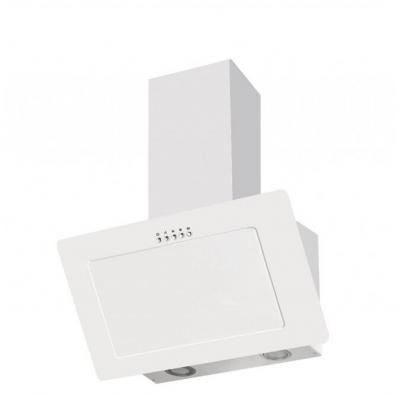 Наклонная кухонная вытяжка AMARI Vero white glass 60