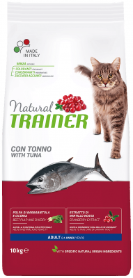 Сухой корм для кошек TRAINER с тунцом 10 кг