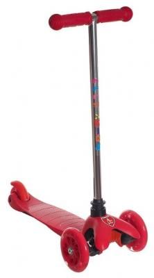 Кикборд Mars Kids Mini Light Suncolor SKL-06A-100 красный