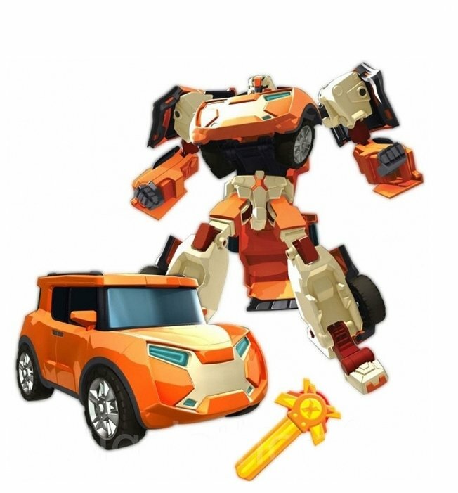 Трансформер YOUNG TOYS Tobot X Эволюция 301008 оранжевый/белый Трансформер YOUNG TOYS Tobot X Эволюция 301008 оранжевый/белый
