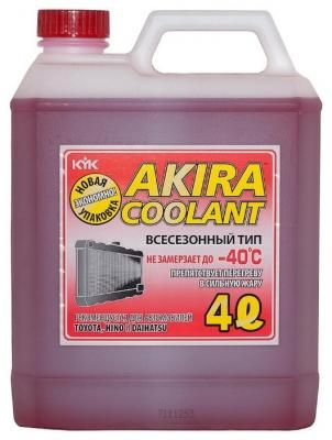 Антифриз AKIRA LLC Красный -40 4 л